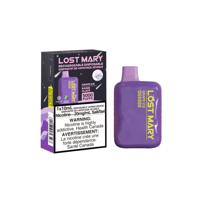 lost mary - grape ice