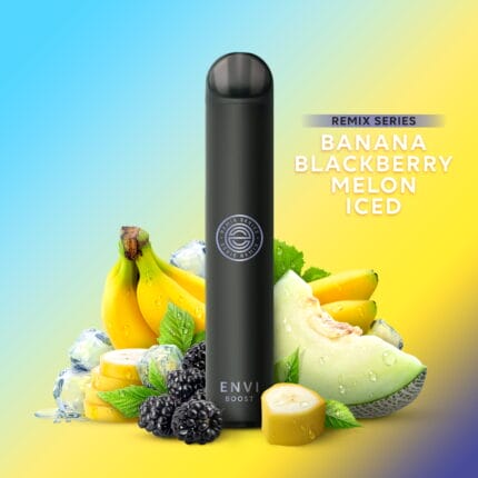 Envi Boost 1500 Puffs - Banana Blackberry Melon ICED - Remix Series