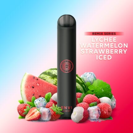 Envi Boost 1500 Puffs - Lychee Watermelon Strawberry ICED - Remix Series