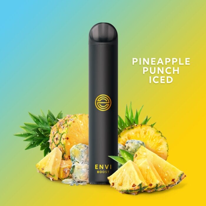 envi boost 1500 puffs - pineapple punch iced