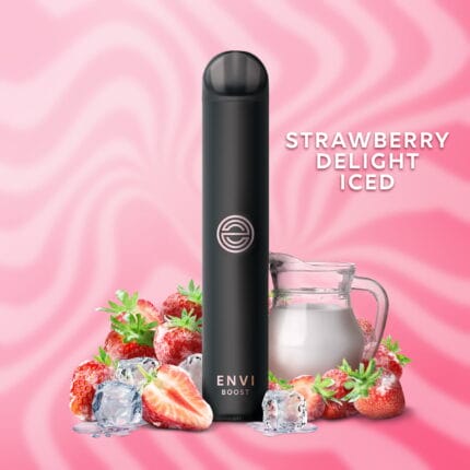Envi Boost 1500 Puffs - Strawberry Delight ICED - Remix Series