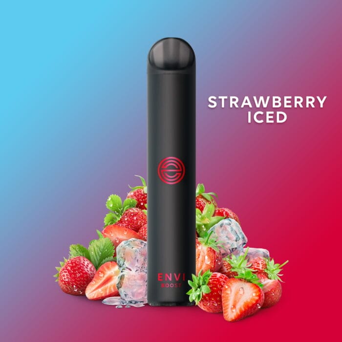 envi boost 1500 puffs - strawberry iced