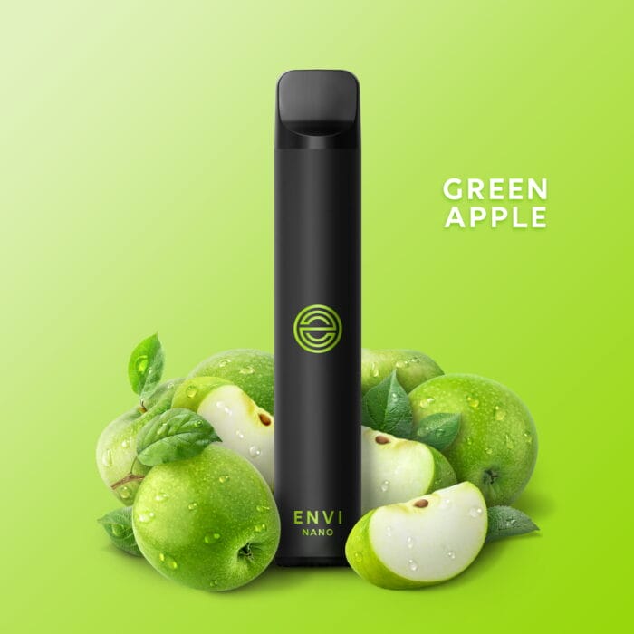 envi nano 800 puffs - green apple
