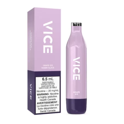 Vice 2500 Puffs - Grape Ice