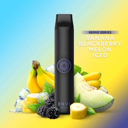 Envi Apex 2500 Puffs - Banana Blackberry Melon Iced - Remix Series