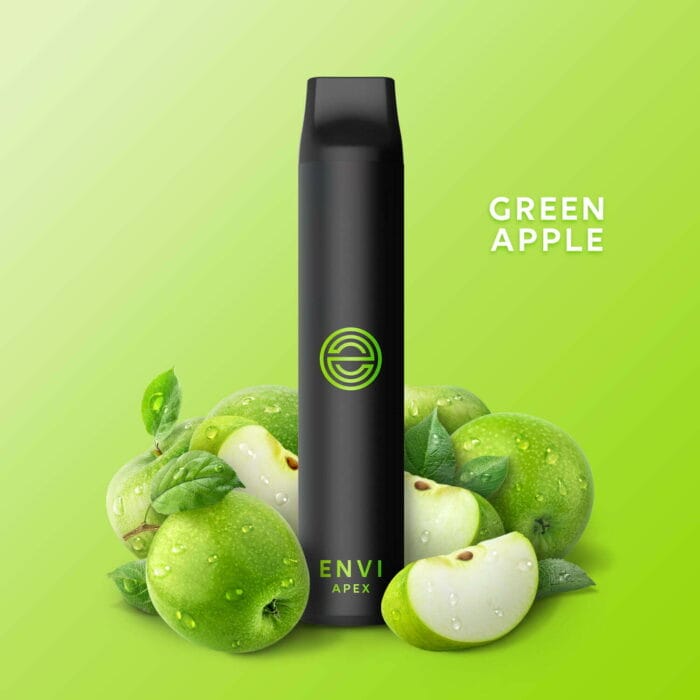 envi apex 2500 puffs - green apple