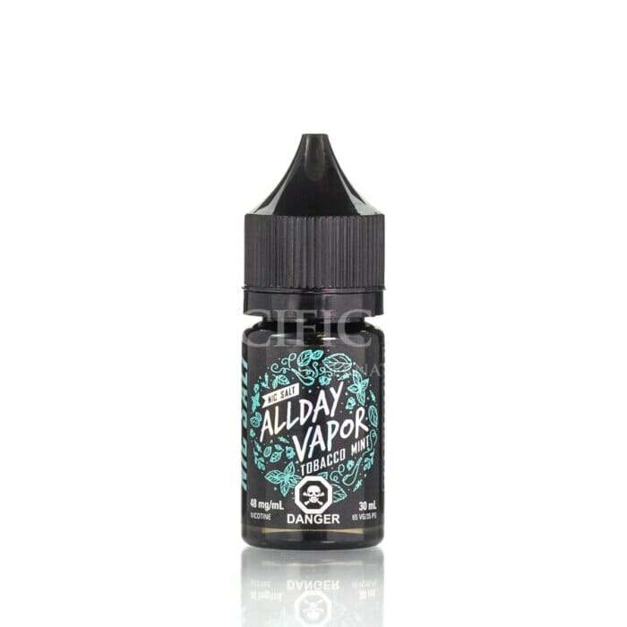 allday vapor - 10mg/ml - tobacco mint