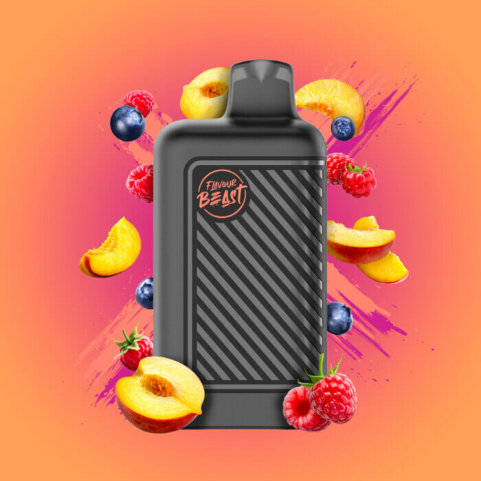 flavour beast mode 8k - packin peach berry