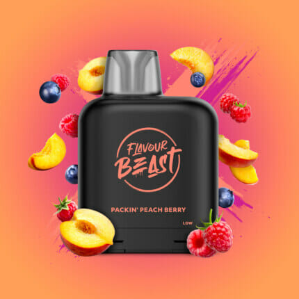 Level X Flavour Beast Pod 7000 Puffs - Packin' Peach Berry