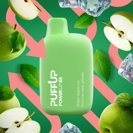 PuffUP 5K Disposable - Green Apple Iced