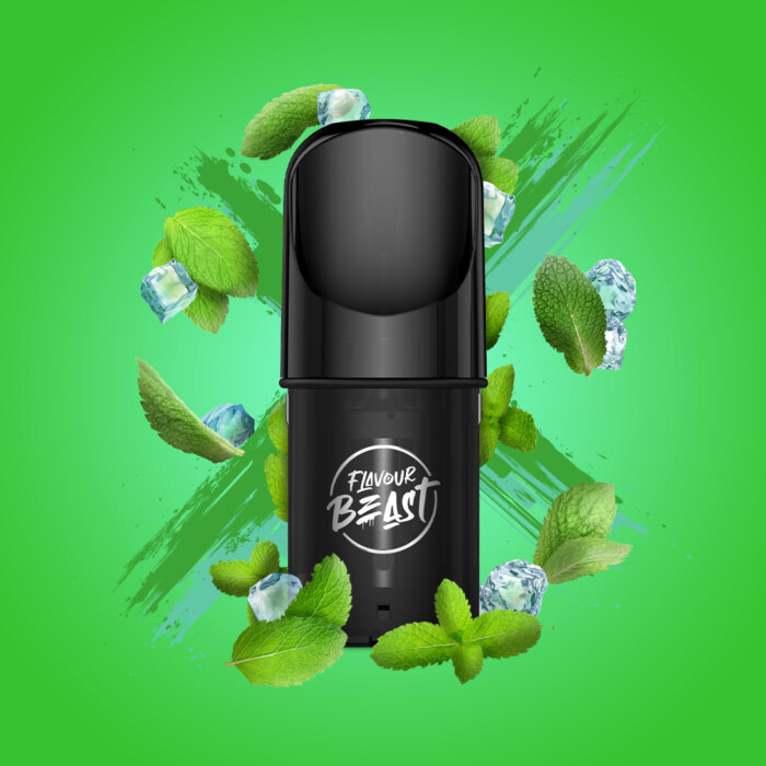 immerse yourself in the exhilarating freshness of flavour beast pod pack - super spearmint. this stlth-compatible pod pack offers a delightful fusion of crisp spearmint, delivering a minty burst that invigorates your senses. with 3 pods per pack, each boasting a 2ml capacity, you're equipped for prolonged enjoyment without the hassle of frequent refills. the innovative mesh coil technology ensures a smooth and satisfying flavor experience, capturing the essence of pure spearmint with every draw. designed for both convenience and performance, flavour beast pods are effortlessly compatible with stlth devices. simply insert the pod, and you're ready to embark on a minty-fresh vaping journey. whether you're a fan of minty delights or seeking a palate-cleansing experience, flavour beast pod pack - super spearmint is your perfect companion. order now to savor the invigorating taste of spearmint, delivered right to your door. specifications: product type: stlth compatible flavor: super spearmint pods per pack: 3 pod capacity: 2ml coil type: mesh coil