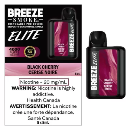 BREEZE Elite 4000 Puffs - Black Cherry