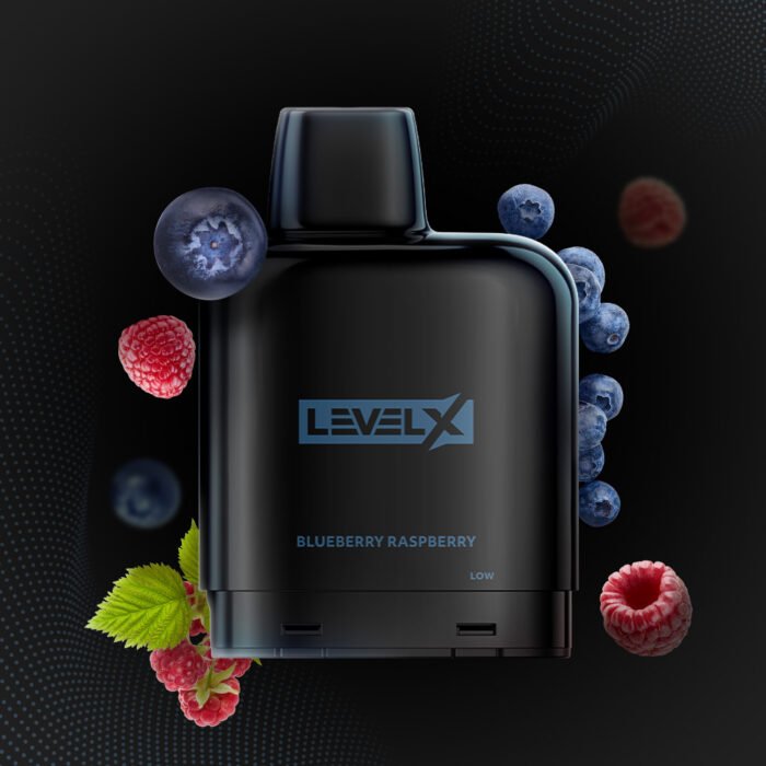level x flavour beast pod 7000 puffs - blueberry raspberry