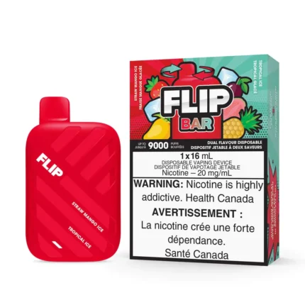 Flip Bar 9000 Puffs - Straw Mango Ice & Tropical Ice
