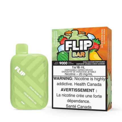 Flip Bar 9000 Puffs - Straw Melon Ice & Straw Mango Ice