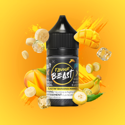 Flavour Beast E-Liquid - Blastin Banana Mango Iced