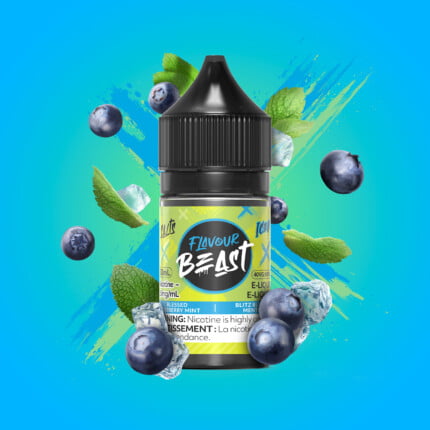 Flavour Beast E-Liquid - Blessed Blueberry Mint